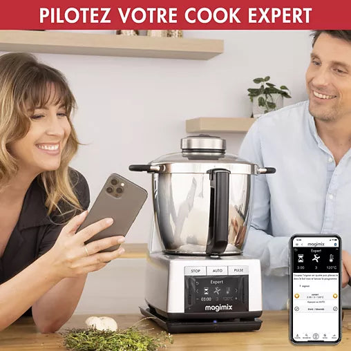 Robot cuiseur Magimix Cook Expert Connect Chrome 18913