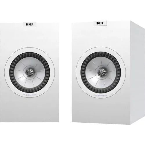 Enceinte bibliothèque Kef Q350 Blanc