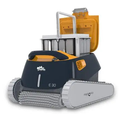 Robot de piscine Maytronics DOLPHIN E30 – nettoyage fond, parois, ligne d’eau – compatible tous revêtements