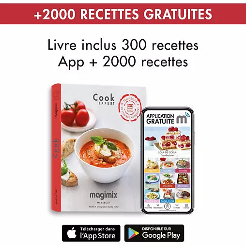 Robot cuiseur Magimix Cook Expert XL Connect Platine 18914
