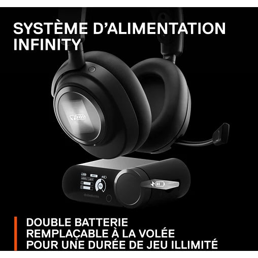 Casque gamer Steelseries Arctis Nova Pro Wireless PS5 PC Exclusif