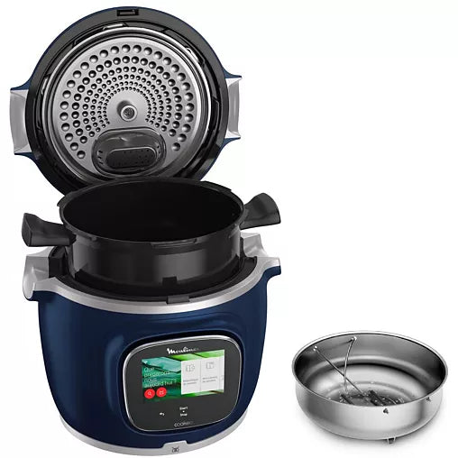 Cookeo Moulinex touch wifi pro bleu CE943410