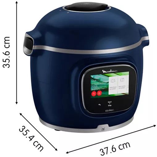 Cookeo Moulinex touch wifi pro bleu CE943410