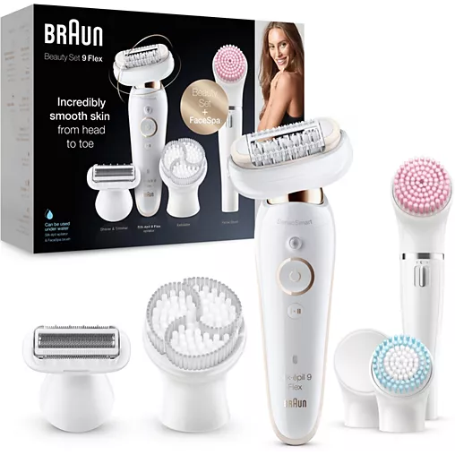 Epilateur électrique Braun Silk-Epil 9 Flex 9100 Beauty Set