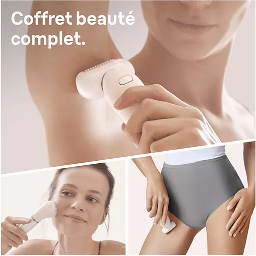 Epilateur électrique Braun Silk-Epil 9 Flex 9100 Beauty Set