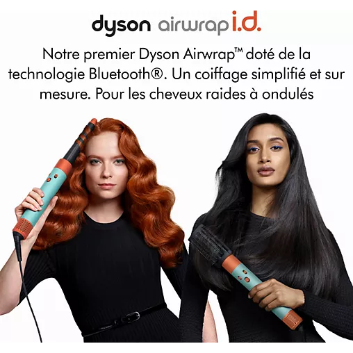 Fer multistyle Dyson Airwrap i.d. cheveux raides à ondulés - céramique/topaze