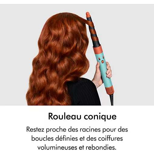 Fer multistyle Dyson Airwrap i.d. cheveux raides à ondulés - céramique/topaze