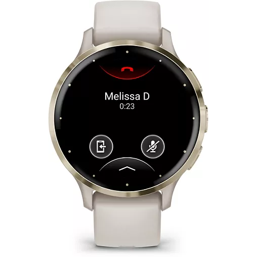 Montre sport Garmin Venu 3S Ivory + Cream Gold