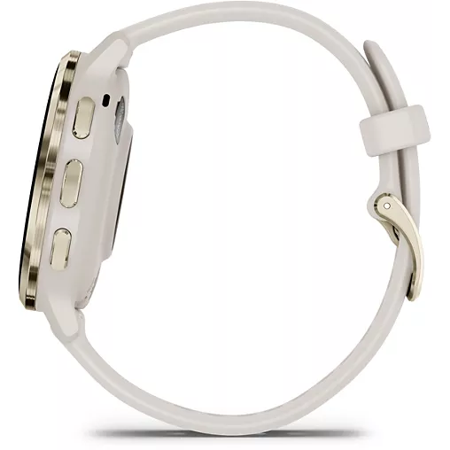 Montre sport Garmin Venu 3S Ivory + Cream Gold