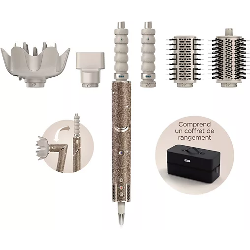 Fer multistyle Shark Flexstyle Scintillant 5-en-1 HD446JSEU