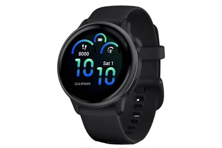 GARMIN VÍVOACTIVE 6, LUNETTE GRAY AVEC BOÎTIER NOIR
